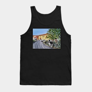 Cows on the Camino de Santiago Tank Top